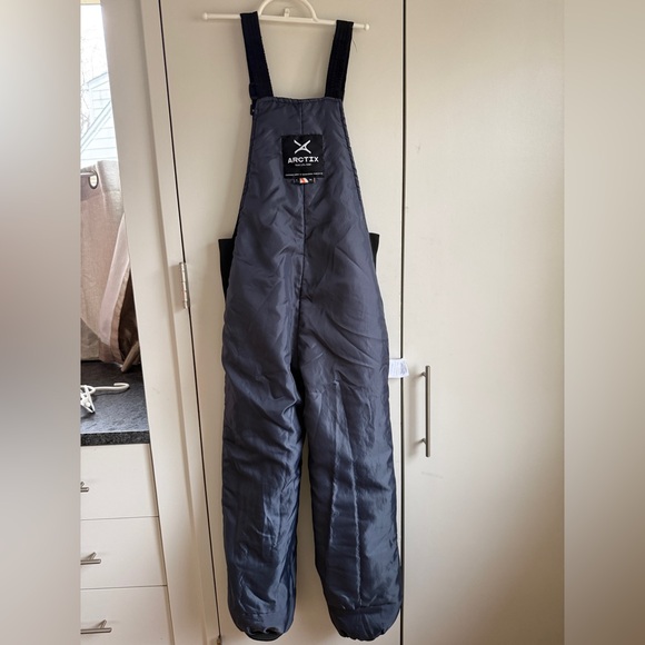 Like New Boys Arctix Insulated Snow Bibs, Deepest Black, M 10/12, MSRP $60 - Picture 7 of 10